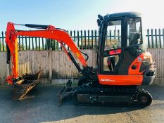 Kubota KX101-3 Excavator / Digger (2014)