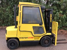 Hyster 2.5 Tonne Diesel Forklift