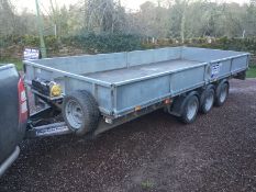 Tri Axle 16 ft Ifor Williams Trailer