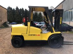 Hyster 4.5 Tonne LPG Forklift.