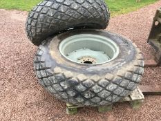 42 Grass wheels & Tyres size 14.9.24