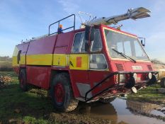 Fire Engine Simon Gloster Saro 4x4 Protector Airport Rapid Rough Terrain