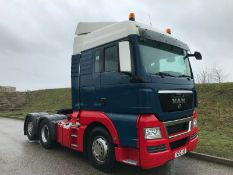LOT WITHDRAWN | MAN TGX REAR LIFT TAG AXLE TRACTOR UNIT LORRY YEAR 2012