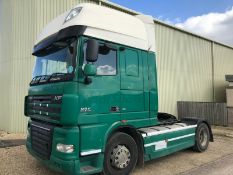 DAF XF 105 460 BHP, EURO 5 TRACTOR UNIT, LORRY YEAR 2009