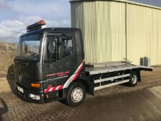 LOT WITHDRAWN | MERCEDES RECOVERY BEAVERTAIL TRUCK / LORRY 7.5 TON TILT N SLIDE