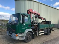 DAF 55 HIAB CRANE / WAGON / LORRY / TRUCK 14 TONNER