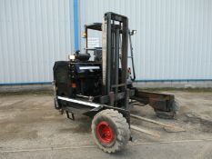 Moffett mounty truck mounted forklift 2700kg lift weighs 2575kg
