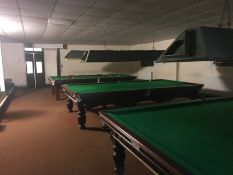 Snooker Table Billiards. Antique 1890’s And Jubilee