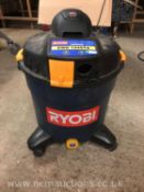 ** NO RESERVE **Ryobi wet & dry vacuum