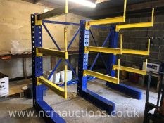 ** NO RESERVE **Industrial cantilever racking