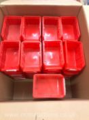 ** NO RESERVE **Storage bin sets