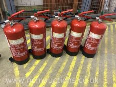 ** NO RESERVE **Fire Extinguishers