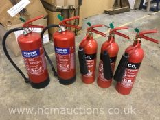 ** NO RESERVE **Fire Extinguishers
