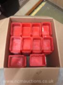 ** NO RESERVE **Storage bin sets