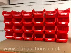 ** NO RESERVE **Storage bin sets