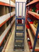 ** NO RESERVE **Step and store ladder