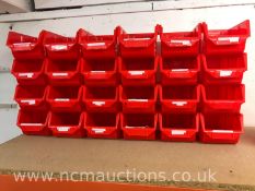 ** NO RESERVE **Storage bin sets