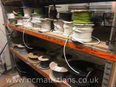 ** NO RESERVE **Electric cable and flex