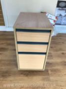 ** NO RESERVE **Office furniture pedastals