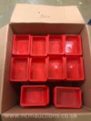 ** NO RESERVE **Storage bin sets