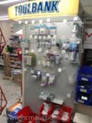 * NO RESERVE * Display rack plus light-switches