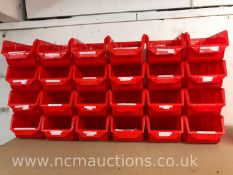 ** NO RESERVE **Storage bin sets