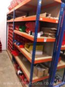 ** NO RESERVE **Heavy duty shelving/wracking
