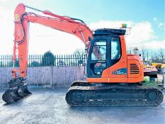 Doosan DX140 LCR-3 Excavator/Digger