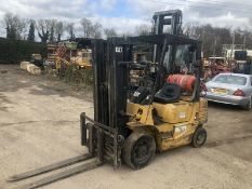 LOT WITHDRAWN CAT GP25 Gas Forklift