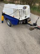 Sullair 2 Tool Compressor Kubota Diesel Engine