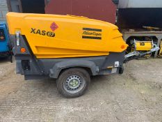 Atlas Copco Two Tool Towable Compressor