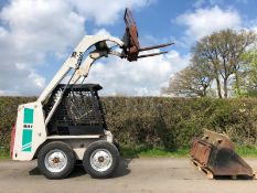 WITHDRAWN LOT Bobcat 641 Skid Steer Loader