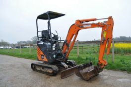 Hitachi ZX17 U-2 YLR Mini Excavator