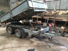 Ifor Williams 5 by 10ft Tipping Trailer