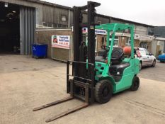 Mitsubishi 2.5 Tonne LPG Forklift