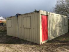 Modular Anti Vandal Steel Office Building