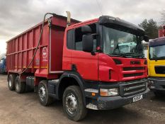 Scania P420 8X4 Steel Body Tipper