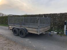 Wessex 10x5 General purpose plant trailer