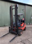 Reserve Lowered Linde H30D 3 Tonne Forklift