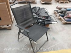 8 x Garden Chairs plus unknown items
