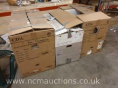 3 x Extractors in boxes