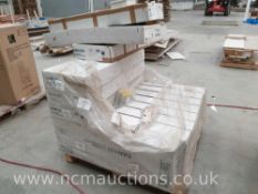 14x Concealed Cistern & Wall frame / chrome button