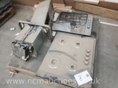 2 x Gas Hobs and 2 x cooker hoods