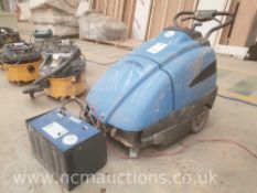 Floor sweeper with charger