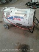 Andrews lpg rocket heater 110v