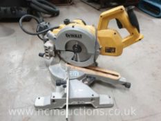 DeWalt chop saw 110 volt