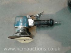 Air powered orbital sander