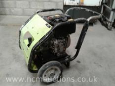 Diesel powered pressure washer