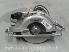 DeWalt d 23700 110v circular saw
