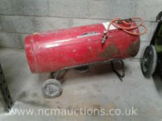 Thermobile rocket heater Lpg